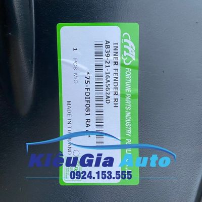 Chắn bùn lòng dè trước Mazda BT50 2014-2022 3 Chắn bùn lòng dè trước Mazda BT50 2014-2022 - Ảnh 3