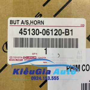 Nắp đậy phím còi vô lăng Toyota Vios 2003-2007 5 1 2 1