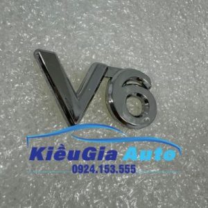 Lô gô chữ nổi V6 xe Ford Mondeo 2001-2006