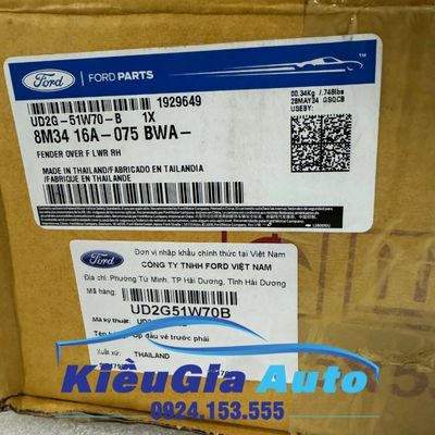 Ốp cản trước Ford Everest 2007-2015 6 Ốp cản trước Ford Everest 2007-2015 - Ảnh 6