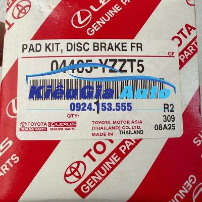 Má phanh (Bố thắng) trước Toyota Hilux 2016 đến 2026 giá tốt 2 Má phanh (Bố thắng) trước Toyota Hilux 2016 đến 2026 giá tốt - Ảnh 2